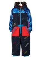 Marc Jacobs Kids combinaison de ski matelassée à manches longues - Bleu - thumbnail