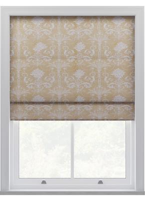 Laura Ashley - Vouwgordijn - Josette Woven Gold