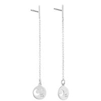 Oorbellen Dames Secrecy E8244CDAWA900 Sterling zilver 4 cm