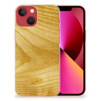 Apple iPhone 13 | Bumper Hoesje | Licht Hout