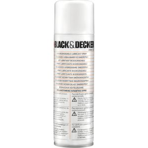 BLACK+DECKER Onderhoudsolie spray heggenscharen A6102-XJ onderhoudseenheid