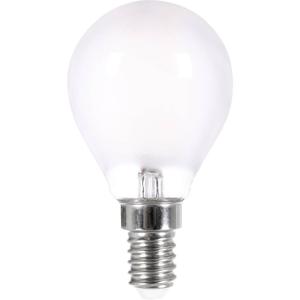 LightMe LM85267 LED-lamp Energielabel F (A - G) E14 Kogel 4.8 W = 40 W Warmwit (Ø x l) 45 mm x 78 mm Dimbaar, Filament / Retro-LED 1 stuk(s)