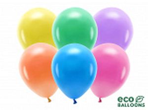 Pastel Kleuren Mix Ballonnen Premium Organic (10st)