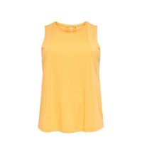 Only Play Curvy Plus Size sporttop Mee geel - thumbnail