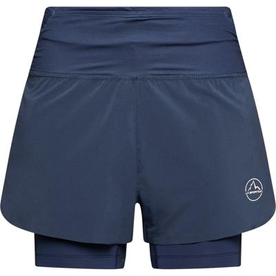 La sportiva Ultra distance short dames - BLAUW - Dames
