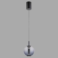 Paul Neuhaus Led hanglampPure Infinity met smoke glas - Ø 18cm - 2220-15