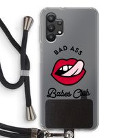Badass Babes Club: Samsung Galaxy A32 5G Transparant Hoesje met koord