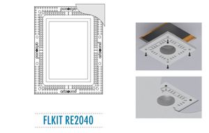 ArtSound: FLKIT RE2040 Flush Mount Kit voor RE2040 - Wit