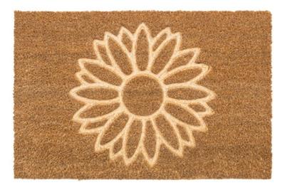 E-Coco Embossed Sunflower 40x60