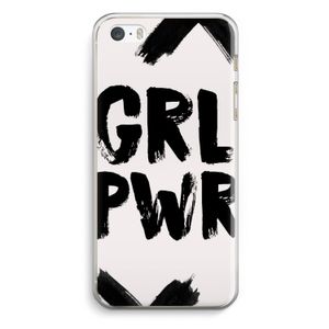 Girl Power #2: iPhone 5 / 5S / SE Transparant Hoesje