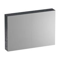 Brauer Impress Deluxe Spiegelkast - 100 cm - met interne en externe Verlichting - 2 Dubbelzijdige Spiegeldeuren - Damascus