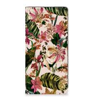 Motorola Moto G24 | G04 | G24 Power Smart Cover Flowers - thumbnail