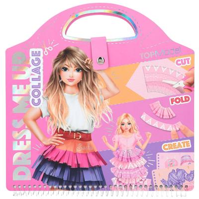 TOPModel Dress Me Up collageboek