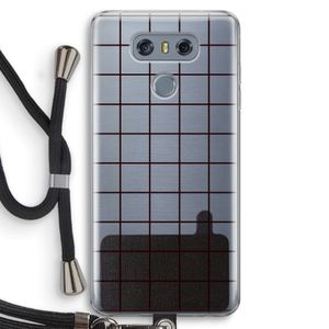 Rooster: LG G6 Transparant Hoesje met koord