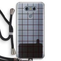 Rooster: LG G6 Transparant Hoesje met koord