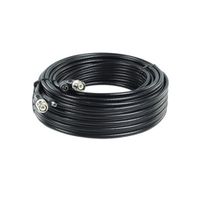 Coax 75Ohm BNC+DC kabel voor beveiligingscamera, lengte 20m - thumbnail