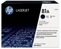 HP toner 81A, 10 500 pagina&apos;s, OEM CF281A, zwart