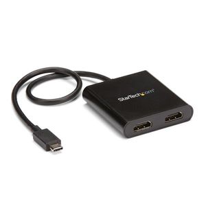 StarTech.com USB-C naar HDMI multi-monitor splitter 2-poorts MST Hub