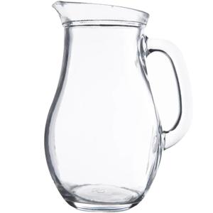 Secret de Gourmet Karaf - water of wijn - glas - 1 liter - bol model - Waterkan - Sapkan - Schenkkan
