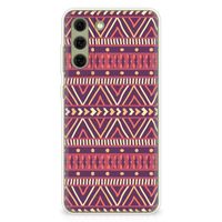 Samsung Galaxy S21FE TPU bumper Aztec Paars - thumbnail