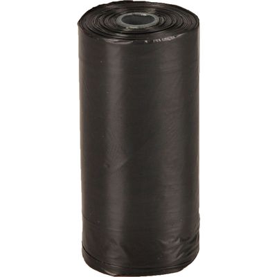 Poepzakjes Basic Zwart - 8 stuks 8 x 15 zakjes Flamingo Zwart