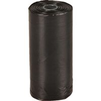 Poepzakjes Basic Zwart - 8 stuks 8 x 15 zakjes Flamingo Zwart - thumbnail