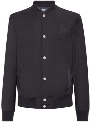 Billionaire veste bomber à logo brodé - Bleu