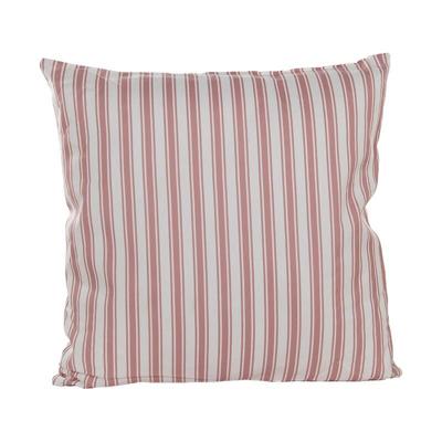 Buitenkussen 45x45 cm Roze Streep - Annas collection