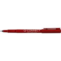 Q-CONNECT fineliner, 0,4 mm, rood