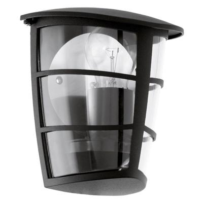 Eglo Zwarte buitenlampAloria - 93407