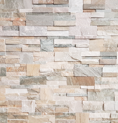 Wandtegel Steenstrip Dallas 18x35 - Kwartsietsteen