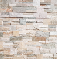 Wandtegel Steenstrip Dallas 18x35 - Kwartsietsteen