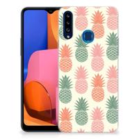 Samsung Galaxy A20s | Siliconen Case | Ananas