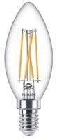 Philips LED filament kaars 4.5-40W E14 827 B35 helder LED3715