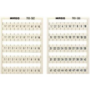 Wago 793-5602 accessoire voor klemmenblokken Aansluitingsblok markers 100 stuk(s)