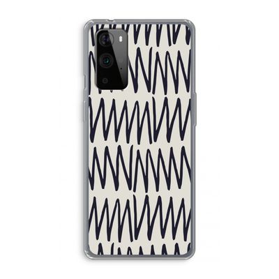 Marrakech Zigzag: OnePlus 9 Pro Transparant Hoesje