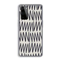 Marrakech Zigzag: OnePlus 9 Pro Transparant Hoesje Marrakech Zigzag: OnePlus 9 Pro Transparant Hoesje
