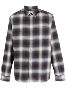 Woolrich chemise en coton à carreaux - Gris