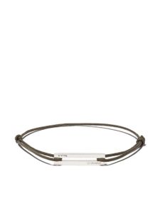Le Gramme bracelet 17/10g - Silver/Khaki