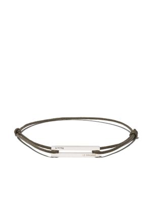 Le Gramme bracelet 17/10g - Silver/Khaki