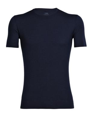 Icebreaker Anatomica SS Crewe T-Shirt Heren Midnight XXL