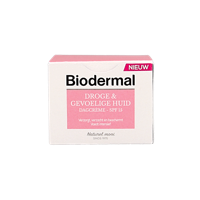 Biodermal Dagcreme droge en gevoelige huid 50 Milliliter