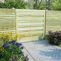 Poort 100x100 cm geïmpregneerd grenenhout groen