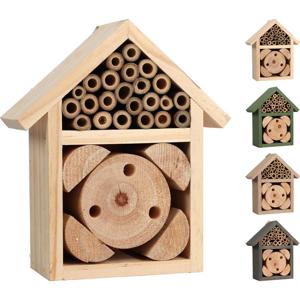 Pro Garden Insectenhotel 13x15x5cm 4 Assorti