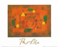 Kunstdruk Paul Klee - Paesaggio al tramonto, 1923 30x24cm