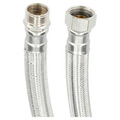 Slang Fontastock Roestvrij staal AISI 304 EPDM Mannelijk 1/2" - Vrouwelijk 1/2" 25 cm