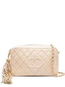 CHANEL Pre-Owned sac à bandoulière matelassé (1994-1996) - Tons neutres