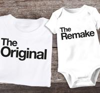 Moeders en dochters t-shirts Originele en remake