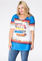Yoek Shirt flare neon basketball | Multi | Maat XL Yoek Shirt flare neon basketball | Multi | Maat XL