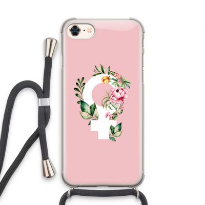 Venus: iPhone 8 Transparant Hoesje met koord